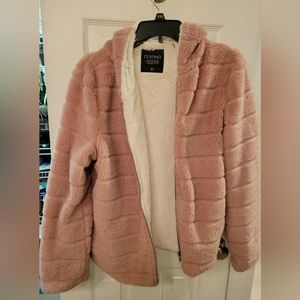 Faux fur jacket